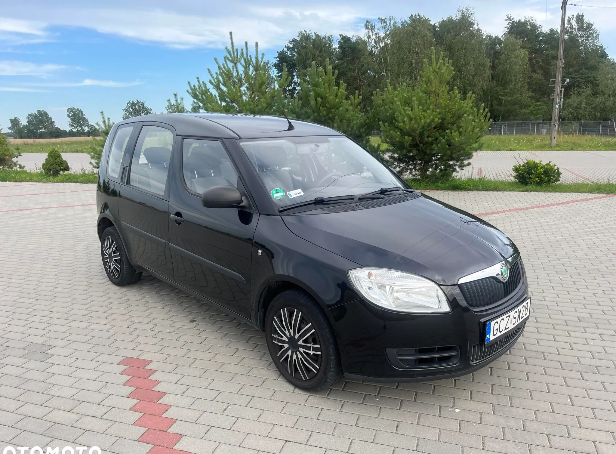 Skoda Roomster cena 13499 przebieg: 201000, rok produkcji 2009 z Człuchów małe 79